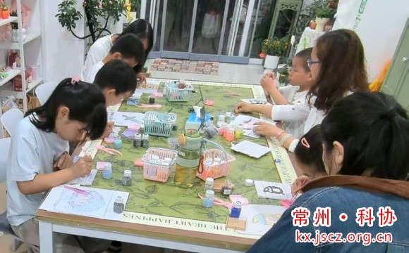 祥龙社区“拼豆里的科